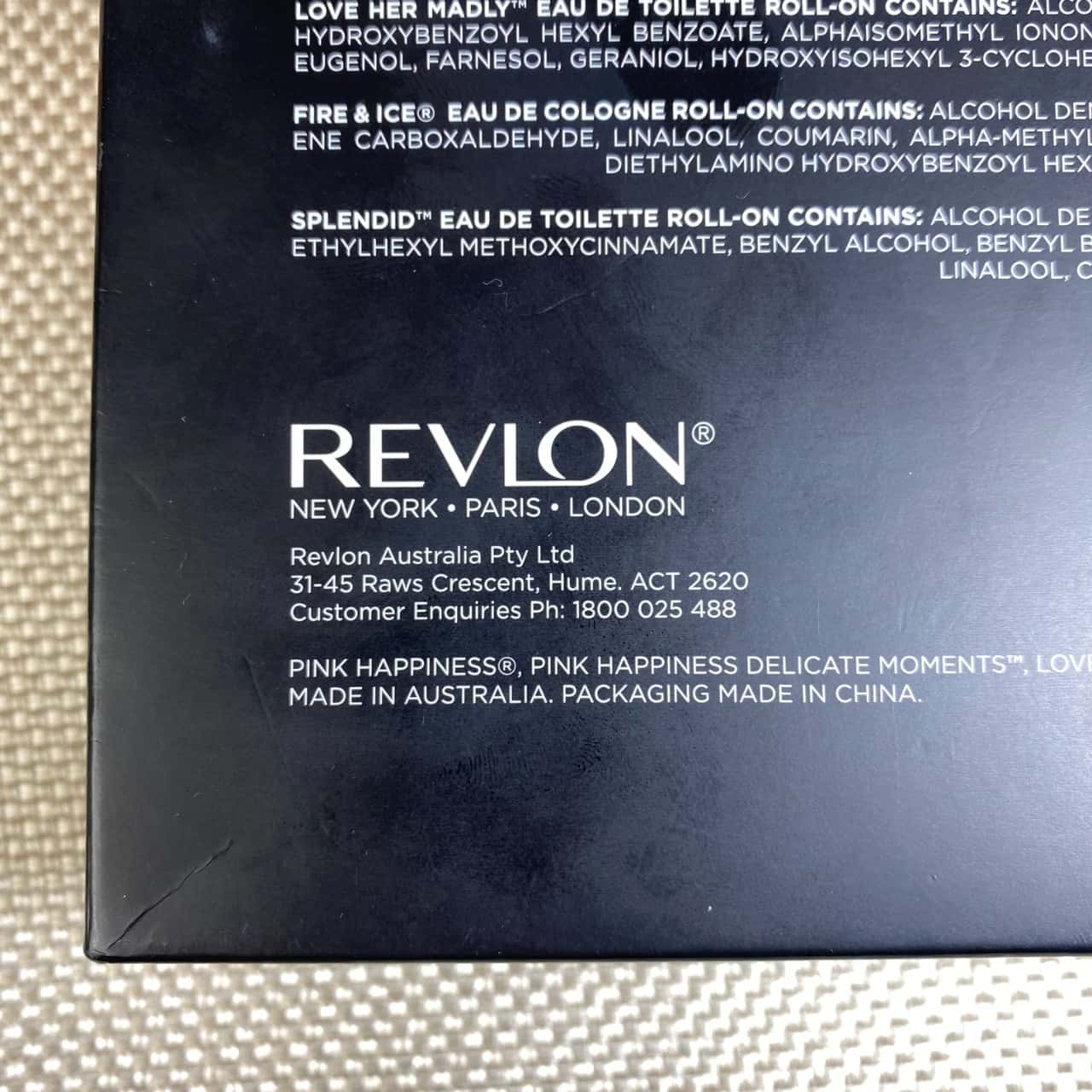 REVLON, Womens 5 Pack Miniatures, 5x10ML ***With original box****(s ...