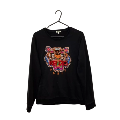 Mens Kenzo Paris Size XXL Crew Neck Jumper Black  / Blue / Green / Multicoloured / Orange / Pattern / Purple / Red / White 