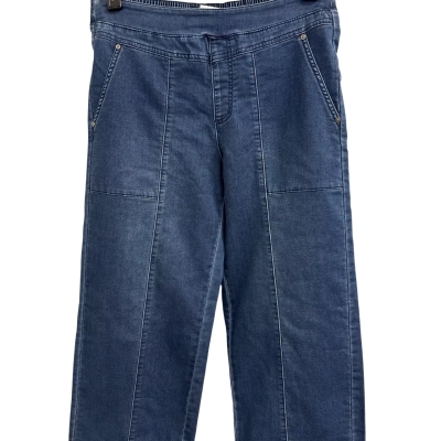 Virtuelle Women’s  Size 12 cotton wide leg pull on jeans NEW WOTH TAGS RRP $139.95