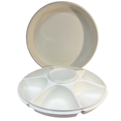 Tupperware Chip N Dip Round Large Container 