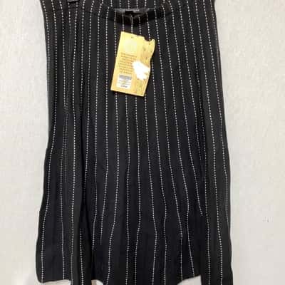 Liz Jordan Womens  Size 16 Black  / Pattern Skirt