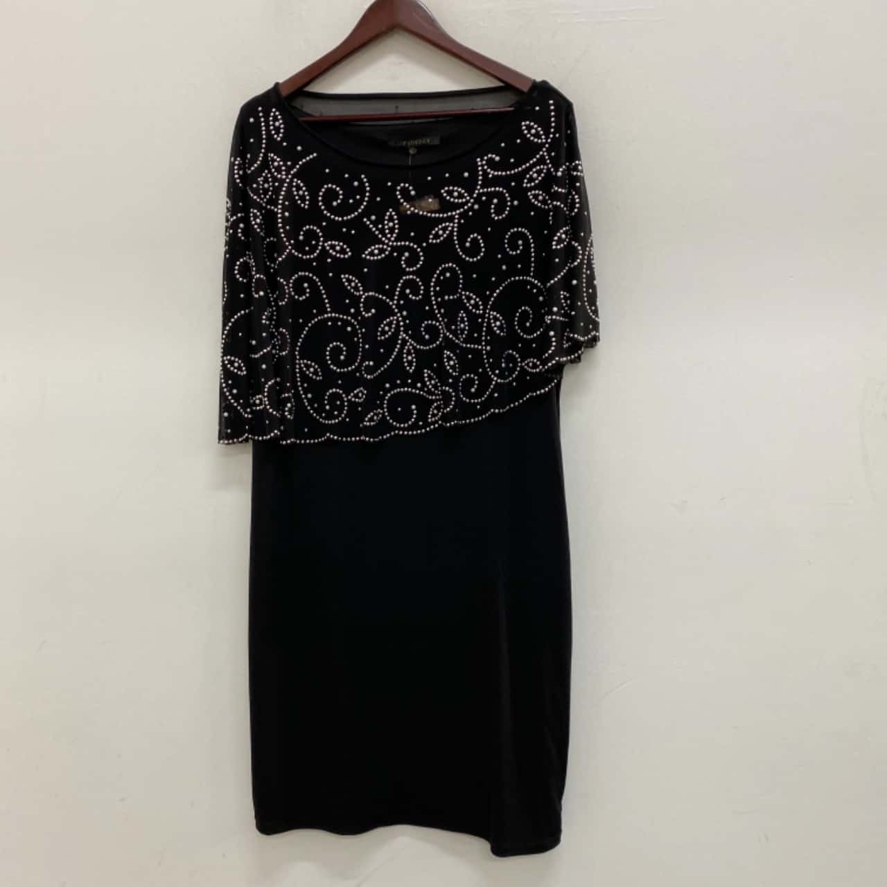 corset for under formal dress Sarah Black Corset Formal Maxi Dress - US 8