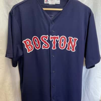Boston Red Sox Ortiz 34 Home Jersey By Majestic Size Large