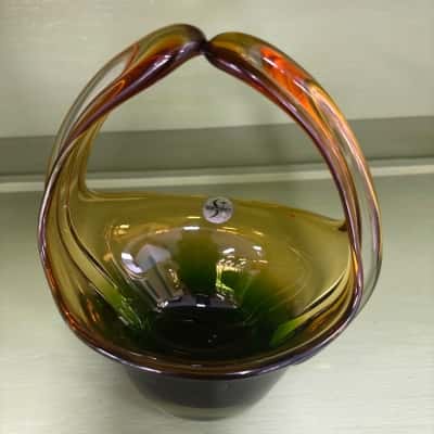 Vintage Hand Blown Art Glass