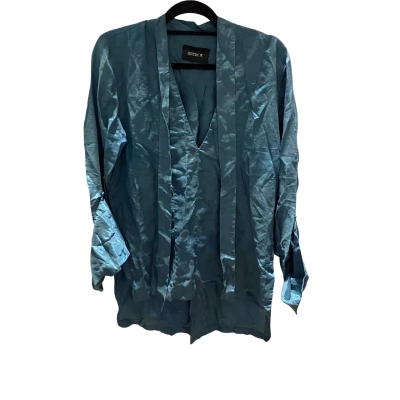 KITX Womens  Size 14 Long Sleeve Top Green 