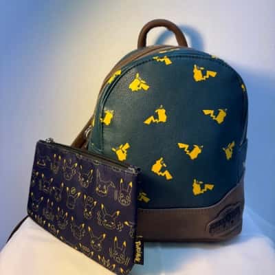 Detective Pikachu Bag & Pencil Case 