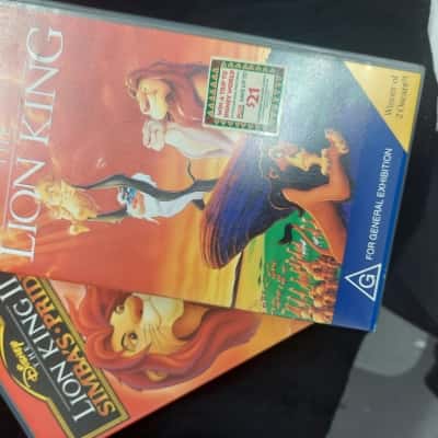 VHS The Lion King 1 and 2