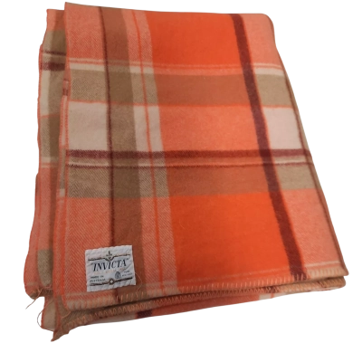 INVICTA Woollen Blanket Retro. 190 x 240.