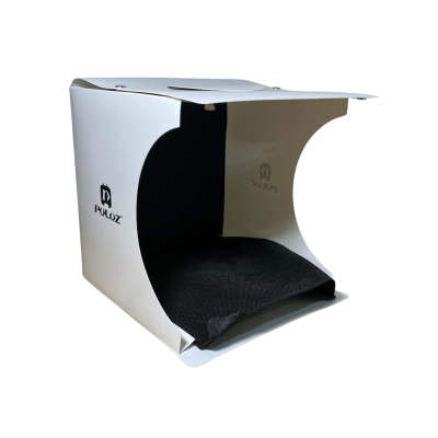 Puluz 20cm Ring LED Portable Photo Studio w/ 6 Colour Backdrops 