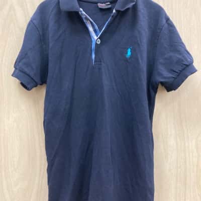 Polo Ralph Lauren Kids  Size Youth T-Shirt Navy Blue (4)