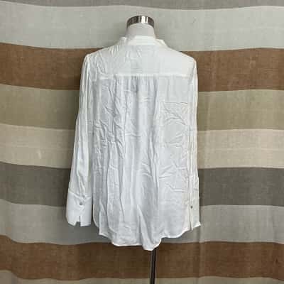 Sussan Womens  Size 18 Blouse Pattern / White 
