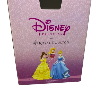 collectible item featuring Disney Princess figurines produced by Royal Doulton.
