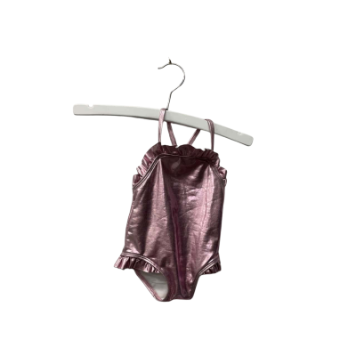Country Road Kids  Size 0 metallic pink bathers