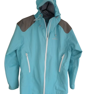 Kathmandu Women's Size 16 Raincoat Blue NGX3