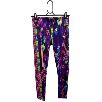 Nike dri-fit Womens  Size S Pattern workout pants 