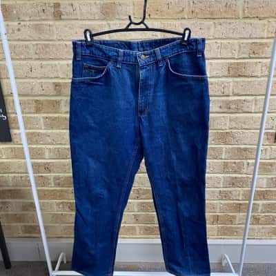 R.M. Williams Mens blue jeans Size 37 