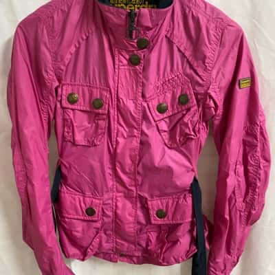Superdry Womens  Size S Windbreaker Pink  