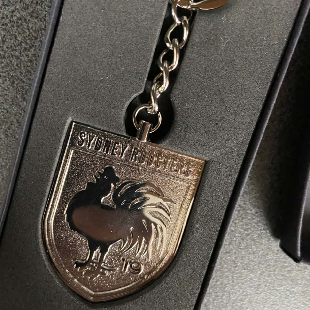 Roosters nrl football club keychain letting NIB easts (s)