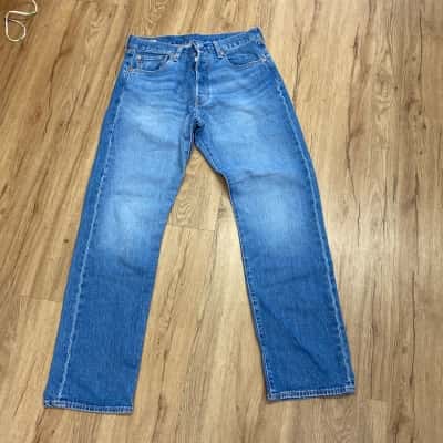 501 Levi Strauss & Co. Straight Leg Jeans Size 32 Blue 