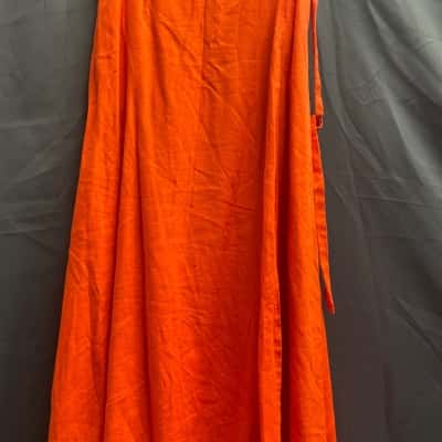 Country Road Womens Size 12 Orange Skirt