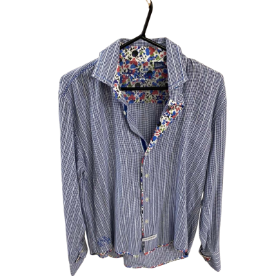  Mens John Lennon floral dress shirt  Size L 