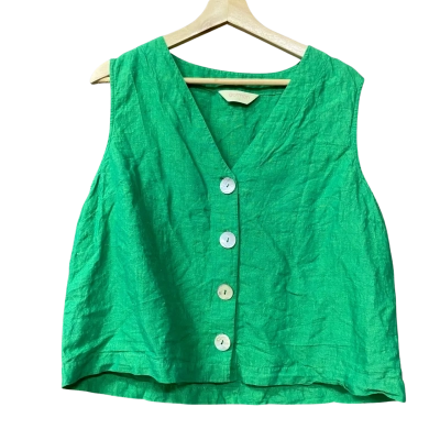 Gorman Womens Size 16 Green Sleeveless Top
