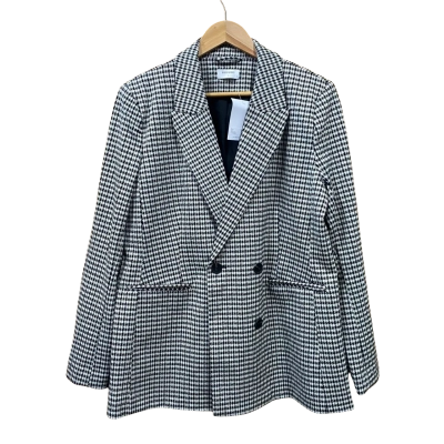 Sussan Houndstooth Print Blazer Jacket 