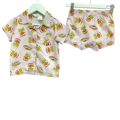 Peter Alexander Kids  Size 18-24m PJs Vegemite  Pink
