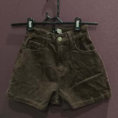 Ghanda Teen Girls Brown Shorts