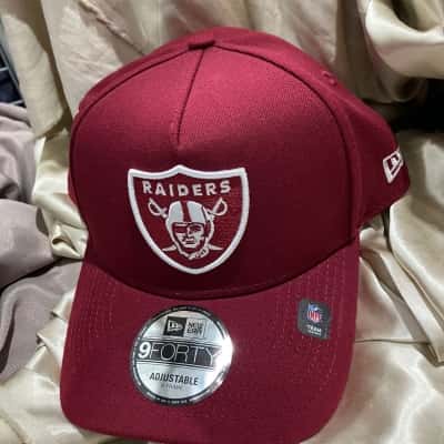 New Era NFL Team Las Vegas Raiders Mens Size One Size Burgundy 