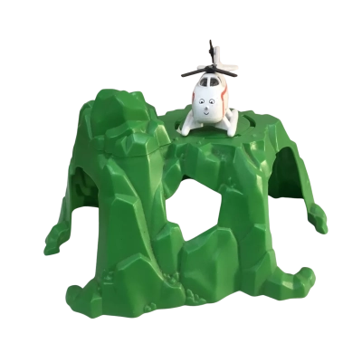 Thomas and Friends Trackmaster Three Way Mountain and Harold Helicopter