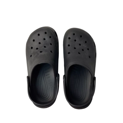 Crocs Mens Size 7 woman's size 5 Black  