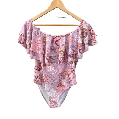  Womens  Size XXXL Onepiece Bathers Pattern / Pink  