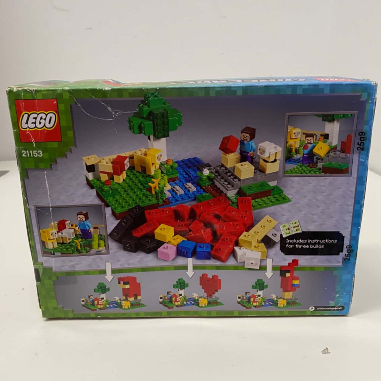 Lego Minecraft 22153 Wool Farm - Damaged Box(s) - New Factory Second ...