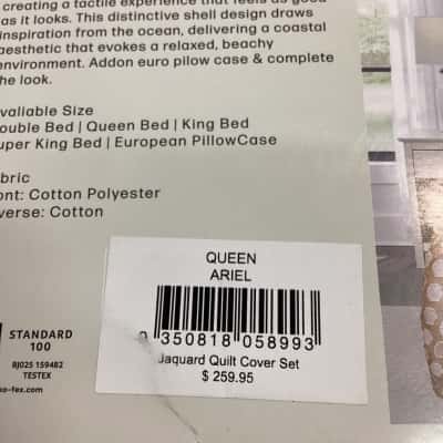Renee Taylor queen doona cover