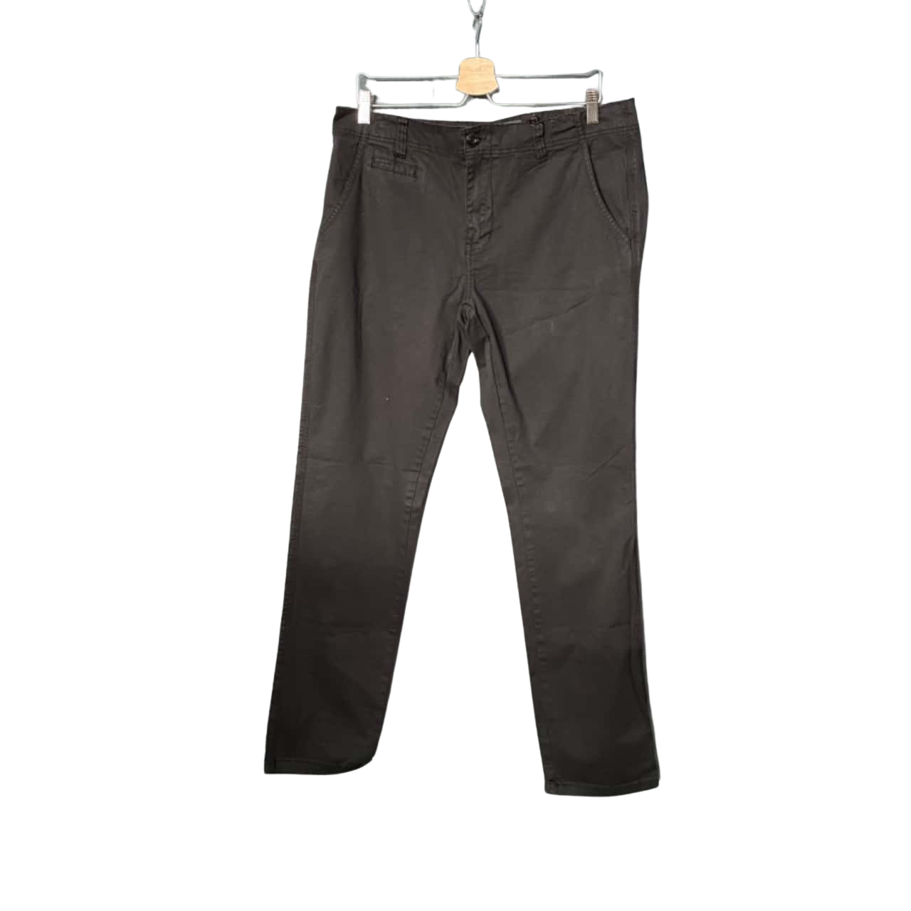 Mossimo Mens Size 34 Chinos Black (s)