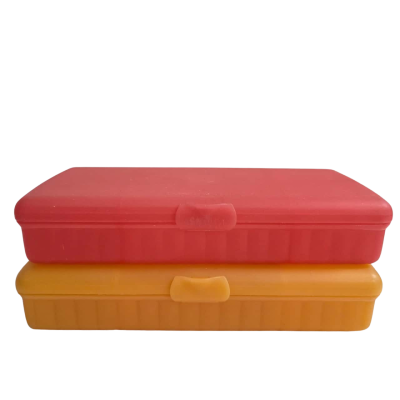 Tupperware Large with 4 Compartments Lunch Box x 2