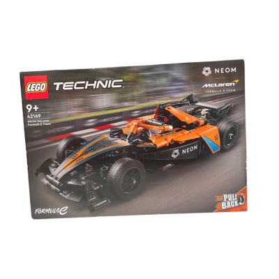 LEGO Technic McLaren Formula E Team car.