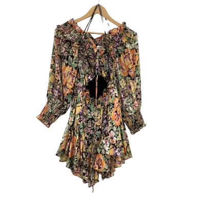 Elliatt Womens  Size M Cocktail Dress Floral 