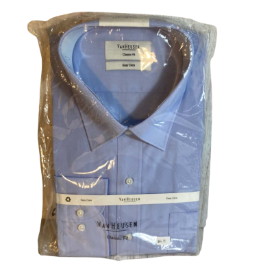 Van Heusen Mens  Size Neck46 / Sleeve 94 Blue RRP:$44.95