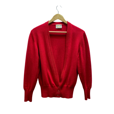 Slade Womens  Vintage Red Jumper Size 12 