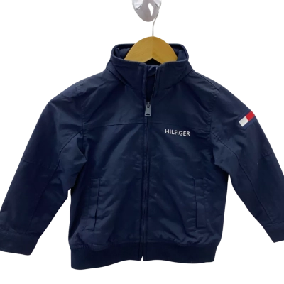 Tommy Hilfiger Kids  Size XS Jacket Blue with hood