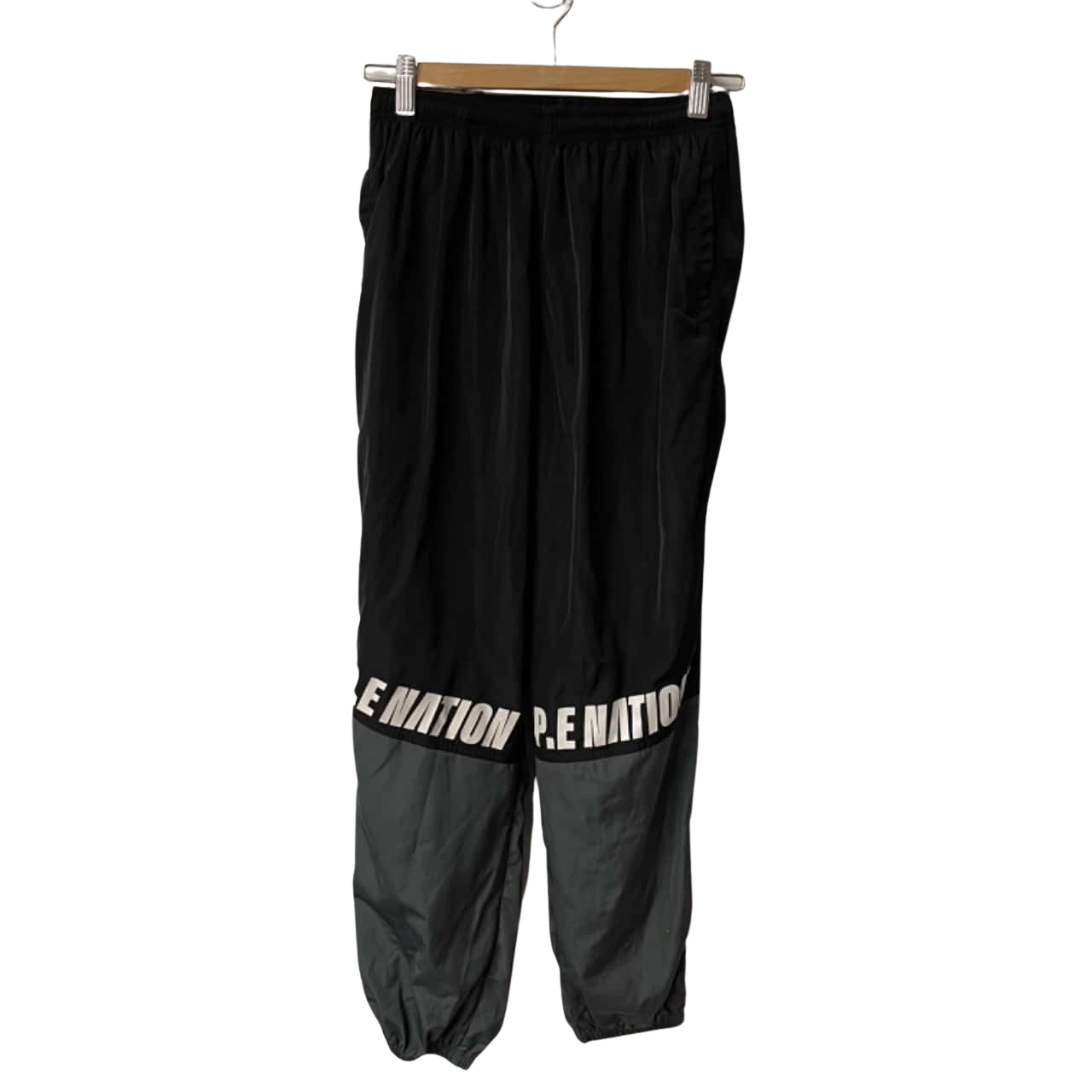 P.E Nation Womens Size S Track Pants Black / Grey