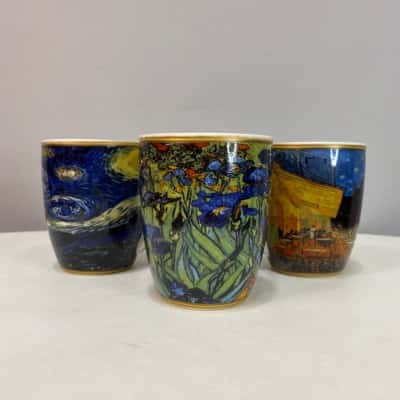 Casa Domami Van Gogh Impressions Mugs - Set of 3