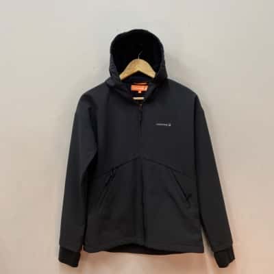  Cederberg Youth  Size 16 Softshell Hooded Jacket Black  