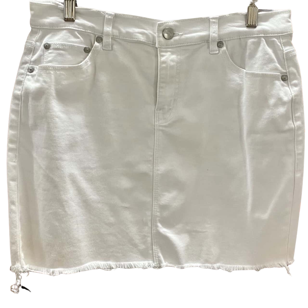*Summer Sale* Sportsgirl Size 12 Cute White Denim Skirt(s)