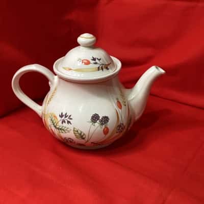 Vintage Churchill “Bramble Fayre” Ceramic Teapot