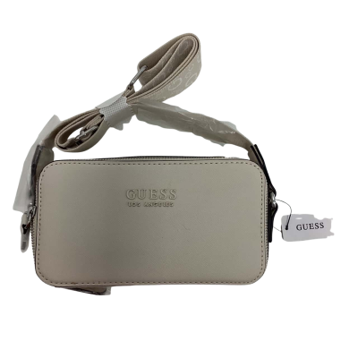 Guess Womens Cross Body Bag Beige 