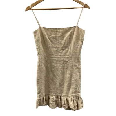 Bec & Bridge Womens  Size 8 Mini Dress Cream 