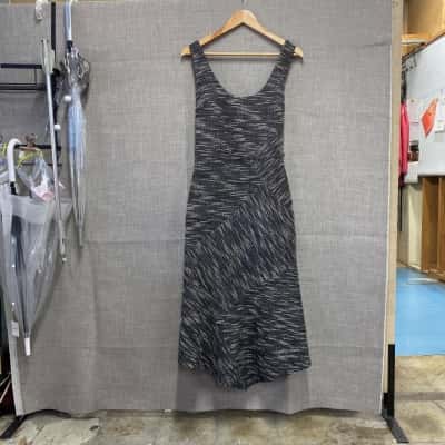 Rebecca Vallance Womens  Size 14 Midi Dress Grey 